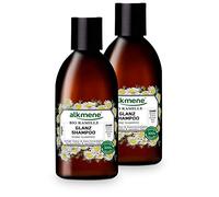 alkmene Champú brillo intenso con manzanilla orgánica - champu para cabello opaco y quebradizo - vegano sin silicona, parabenos y SLS y SLES (2x 250 ml)