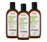 alkmene Mi aceite de árbol de té para el cuero cabelludo tónico 3 x 250 ml Alivio de la picazón 100% confirmado - Aceite de árbol de té natural, vegano y climáticamente neutro - Tónico calmante para