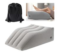 ALKNOT - Almohada de elevación de piernas, almohada inflable de cuña almohada cómoda para dormir, almohada venosa para las piernas Comodidad Mejorar la circulación sanguínea y reducir la hinchazón