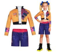 ALKNOT Hunter Cosplays Top und Shorts Uniform, Hun-ters Ru-mi Anime Cosplay Costume, Costumes Character Fancy Dress Up Adult Uniform Outfits Full Set Halloween Carnival Party