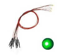 Alksubbm 10 lámparas LED de 12 V con cable para planificación urbana | Efecto de brillo suave con alambre de 30 cm de longitud para exhibición de escena de modelo de arena y modelo de decoración