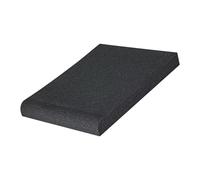 Alksubbm Base de esponja de absorción de vibraciones superior para Loudpeaker para mejorar la precisión del sonido y la estabilidad, equipo de sonido negro a prueba de golpes