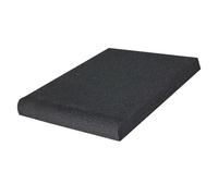 Alksubbm Base de esponja de absorción de vibraciones superior para Loudpeaker para mejorar la precisión del sonido y la estabilidad, equipo de sonido negro a prueba de golpes