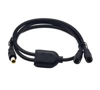 Alksubbm Cable de alimentación portátil DC7909 ideal para uso en viajes, cable divisor DC7909 Y con protecciones inteligentes, ajuste universal, cable de alimentación de PVC