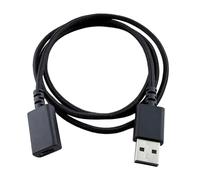 Alksubbm Cable de extensión funcional USB C a USB A, adaptador de transmisor para auriculares, conectividad sin problemas del dispositivo, 3.3 pies, enlace de auriculares para juegos