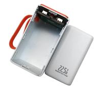 Alksubbm Cargador portátil de carga rápida de 22,5 W 21700 que proporciona recargas rápidas para una fuente de alimentación eficiente, baterías externas de viaje