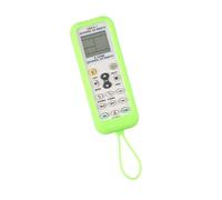 Alksubbm Funda de silicona para mandos a distancia con doce acentos oscuros y plan resistente de acondicionamiento y dispositivo de acondicionamiento apretado, protección de silicona