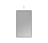 Alksubbm Pantalla de proyector de metal enmarcada para visualización de alto contraste en cualquier condición de iluminación, relación de aspecto 16:9, pantalla de proyección de cine en casa