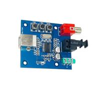 Alksubbm PCM2704 - Tarjeta de decodificación USB a SPDIF de alta fidelidad, tarjeta de sonido analógica, reemplazo de placa de sonido
