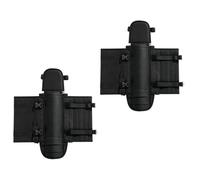 Alksubbm Polainas segmentadas para piernas con secciones extraíbles para la | Correas de cincha ajustables, configuración de hebilla de liberación y construcción plegable, adecuadas para camping y