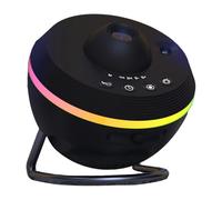 Alksubbm Proyectores cósmicos para techo dinámico estrella descendente modo de escena múltiple claridad ajustable iluminación proyección de bola espacial