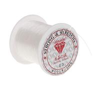 Alksubbm Rollo de 100 m de cuerda invisible de línea de cristal, alambre fuerte transparente para guirnaldas, musgo, decoración de acuarios, termómetros de luz, filtro de arena y grava, filtro de luz