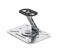 Alksubbm Soporte para proyector de escritorio, soporte de pared, extraíble, ajustable, soporte para proyectores, soporte para mesa de hogar, móvil, resistente