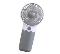 Alksubbm Ventilador con accesorios para el oído que necesita 2 pilas LR03, ventilador de mano para interiores y exteriores, viajes, bolsillo al aire libre, pequeño, silencioso