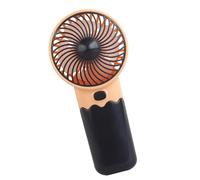 Alksubbm Ventilador con accesorios para el oído que necesita 2 pilas LR03, ventilador de mano para interiores y exteriores, viajes, bolsillo al aire libre, pequeño, silencioso
