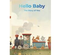 All Aboard: Baby Boy Memory Book: First Five Years Milestone & Keepsake Journal, Train Theme Baby Shower Gift