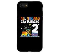 All Aboard Im Turning 2 2 Cumpleaños 2 años 2 años Carcasa para iPhone SE (2020) / 7/8