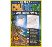 All About California Word Search Puzzles: Word Searches with Easy-to-Read Print about National Parks, Famous Places, Beaches, Sports and More | 6x9 ... - Gift for Holidays, Vacations, and Free Time
