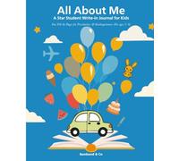 All About Me A Star Student Write-In Journal for Kids: Fun Fill-In Pages for Preschoolers & Kindergarteners (For ages 3-6)
