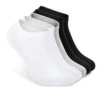 ALL ABOUT SOCKS Calcetines tobilleros gruesos Mujer & Hombre 35-38 (Pack de 5) - Calcetines deportivas para zapatillas - Hecho en Europa