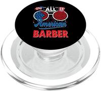 All American Barber American Flag Sunglasses 4th of July PopSockets PopGrip para MagSafe