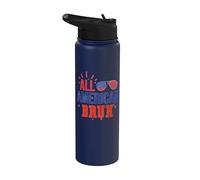 All American Bruh 4th of July Kids Sunglasses Family Stainless Steel Insulated Water Bottle