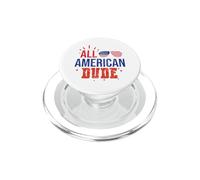 All American Dude 4th of July Boys Kids Sunglasses Family PopSockets PopGrip para MagSafe