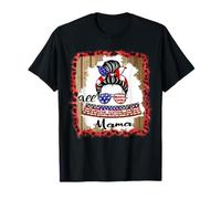 All American Mama Patriotic Matching Family 4th of July Camiseta