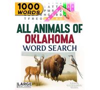 All Animals of Oklahoma - Word Search: Large Print (All Animals of the 50 States)