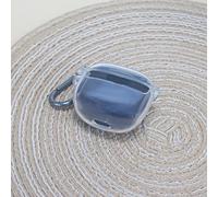 All Around For - Funda protectora de TPU para auriculares JBL Tune For Flex 2, resistente a los golpes y a la suciedad (gris transparente)