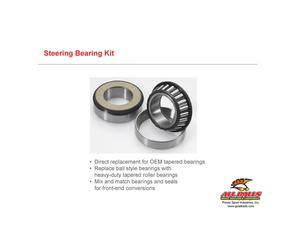 ALL BALLS 22-1009 Kit de cojinete de cabeza de dirección