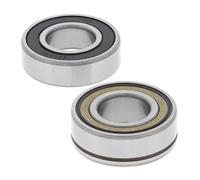 All Balls Racing - Juego de rodamientos de rueda delantera (25 mm, para modelos HD con ABS)