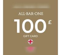 All Bar One Gift Card 100 GBP Key - UNITED KINGDOM