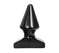 All black - anal plug 17 cm