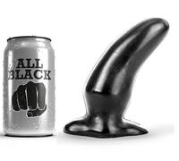 All black - anal plug 13 cm