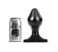 ALL BLACK - ANAL PLUG 16X8 CM