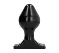 All Black Anal Plug 16x8cm 1ud