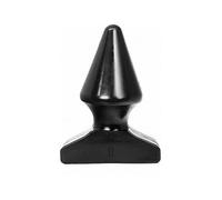 All black - anal plug 17 cm