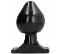 All Black Anal Plug 19 Cm - Diseño Ergonómico Para Placer Intimo Con Flexibilidad