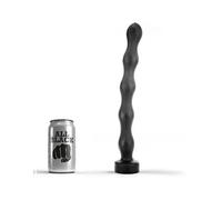 All black - anal plug ball 32 cm