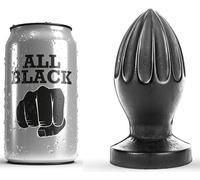 All black - plug anal 12 cm