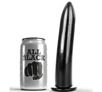 ALL BLACK - DILATADOR ANAL Y VAGINAL 20 CM