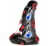 Consolador realistico negro 13cm - Profundidad: 45 mm, Couleur: Negro, Rayon: Couple, Ancho: 130 mm, Longitud: 45 mm