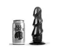 All Black Dildo 17cm 1ud