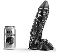 All Black Dildo 23cm 1ud