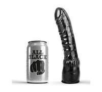All Black Dildo Negro Realistico 20cm 1ud
