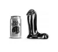 All Black Dildo Realistico 14cm 1ud