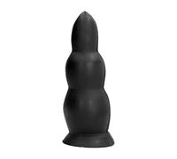 All black - anal plug 23 cm