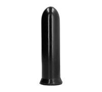 All black - dildo negro 19 cm