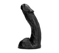 All Black Juguete erótico Dong 23 cm 200 g 1 unidad